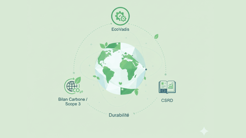 EcoVadis : qu’est-ce que c’est et quel lien avec le Bilan Carbone et la CSRD ?