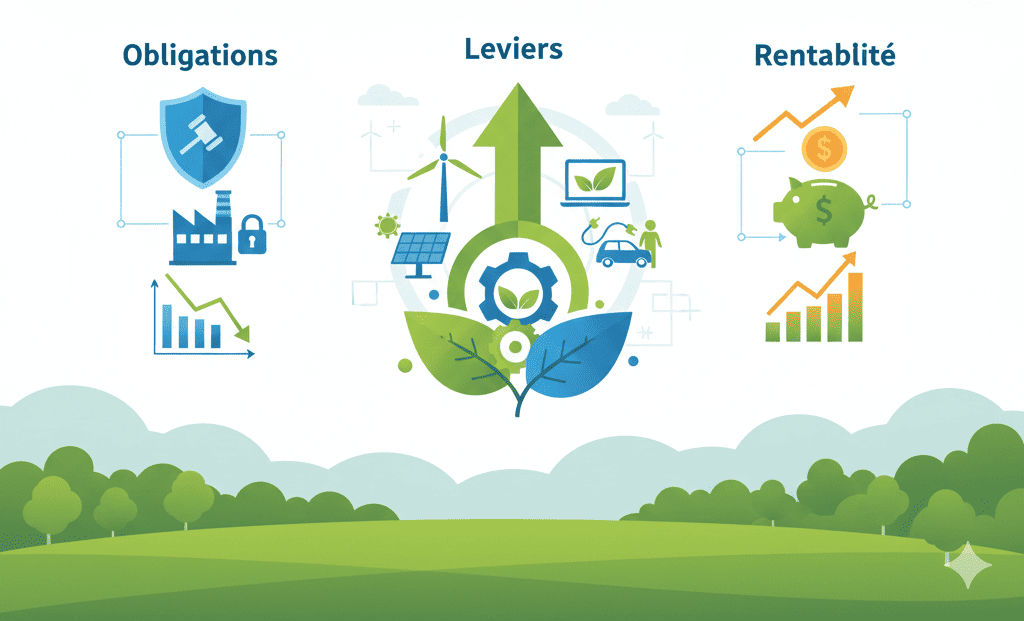 Réduire de l’empreinte carbone : obligations, leviers et rentabilité pour les entreprises